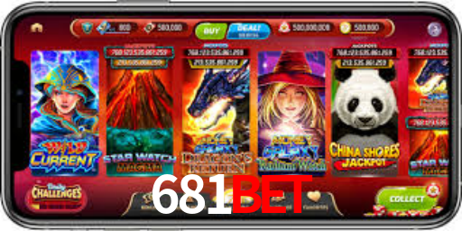 Interface do App 681Bet